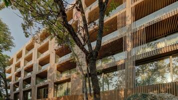 Voorkant van accommodatie