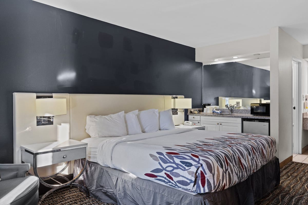 Chambre Exclusive | Bureau, fer et planche Ă repasser, Wi-Fi gratuit