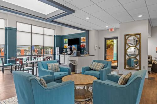 Lobby sitting area