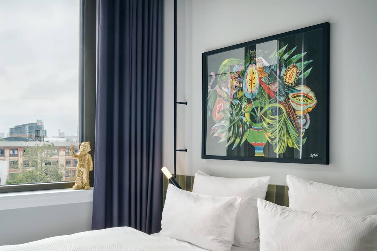Urban Courtyard | Pengeskab på værelset, lydisolering, gratis Wi-Fi, sengetøj