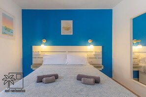 1 bedroom, travel crib, free WiFi, bed sheets