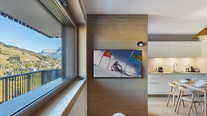 Interior - New apartment in Megève, wellness access and pool (Megève)