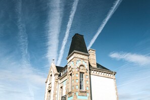 Fassade der Unterkunft