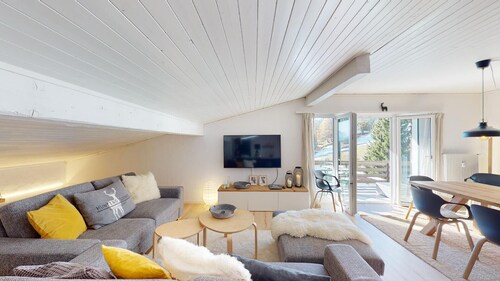 Apartment Luscheina in Valbella ski-in/ski-out