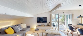 Apartment Luscheina in Valbella ski-in/ski-out