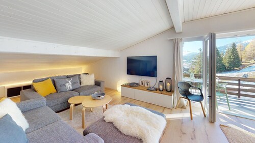 Apartment Luscheina in Valbella ski-in/ski-out