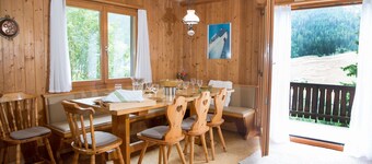 Large chalet with panoramic views