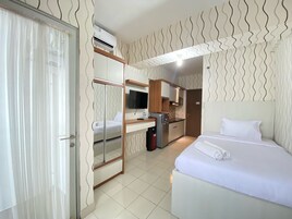 1 habitación, wifi gratis y ropa de cama 