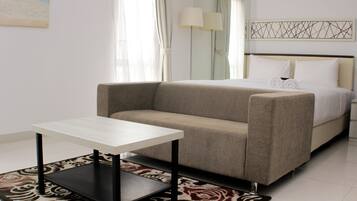 Kamar | 1 kamar tidur, Wi-Fi gratis, dan seprai linen