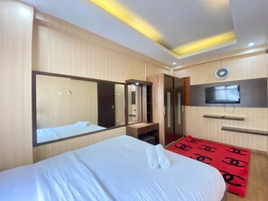 Room | 1 bedroom, free WiFi, bed sheets - Spacious And Private 1Br Apartment Suites @Metro (Bandung)