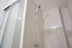 Room | Bathroom | Shower, free toiletries, towels - Comfort And Simply 2Br At M-Town Residence Apartment (Gading Serpong)