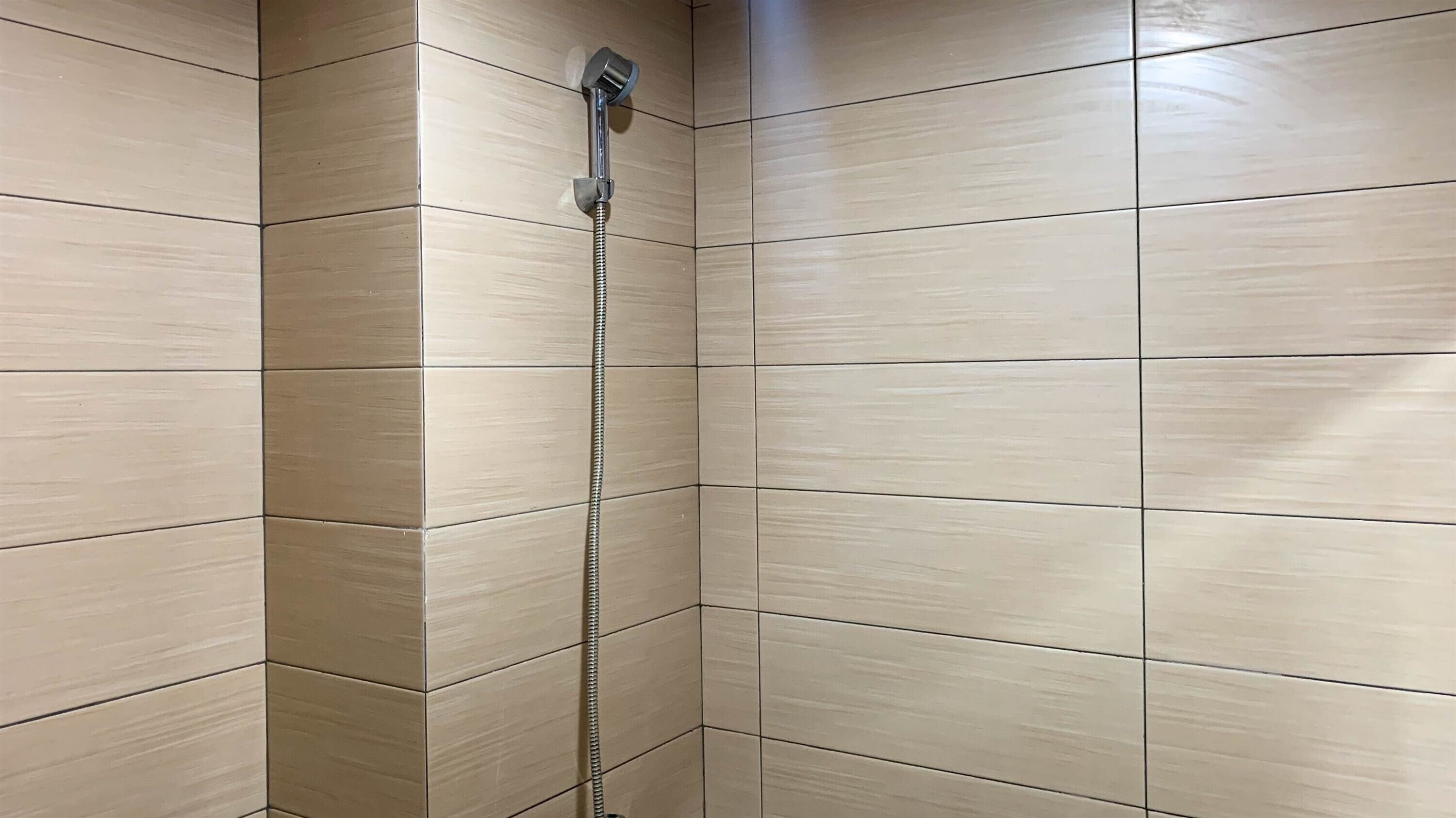 Shower, free toiletries, towels