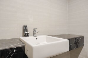 Room | Bathroom | Towels - Cozy Stay And Spacious Studio At West Vista Apartment (Jakarta)