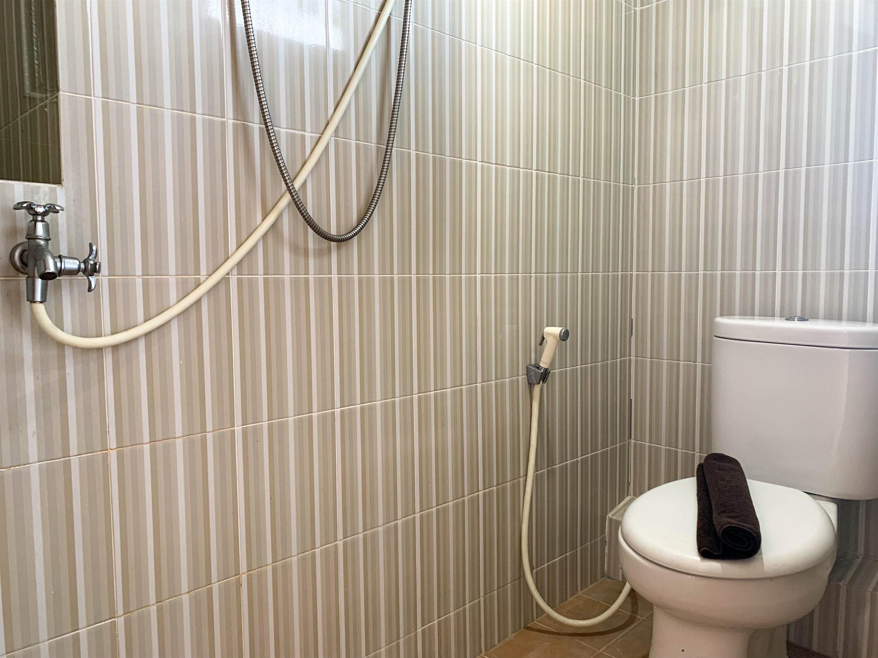 Room | Bathroom | Shower, free toiletries, towels