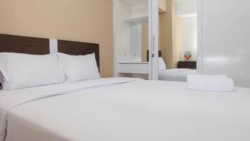 2 habitaciones, wifi gratis y ropa de cama