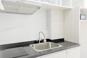 客房 | 私人厨房 | 冰箱、炉灶、厨具/餐具