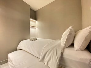 Kamar | 2 kamar tidur, Wi-Fi gratis, dan seprai linen
