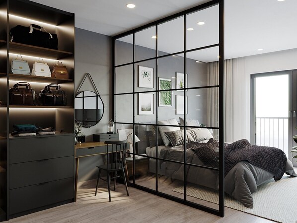 Luxury Apartment | Premium bedding, pillowtop beds, free minibar items, desk - Lagom Apartment & Hotel (Da Nang)