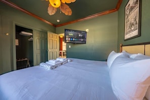 1 chambre, fer et planche à repasser, Wi-Fi, draps fournis