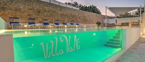 Piscine chauffée