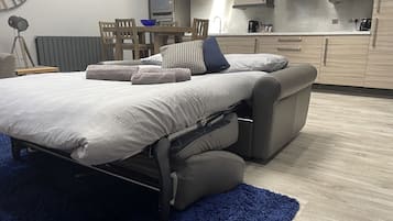 1 quarto, Wi-Fi de cortesia, roupa de cama