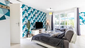 3 chambres, fer et planche Ă repasser, Wi-Fi gratuit