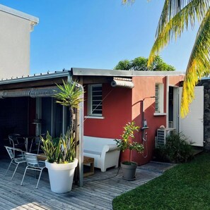 Terrace/patio - Bungalow for 2 - Ocean View (Saint Paul)