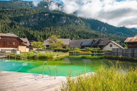 Indoor pool, seasonal outdoor pool
