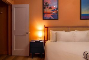 1 室のベッドルーム、アイロン / アイロン台、WiFi、ベッドシーツ