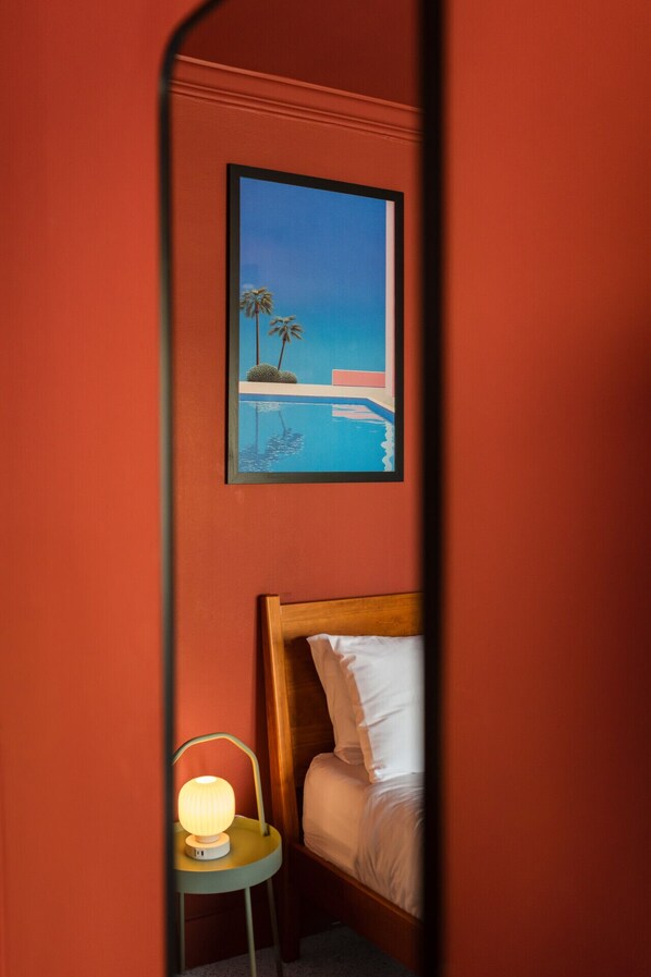 1 soverom, skrivebord, strykejern/-brett og wi-fi