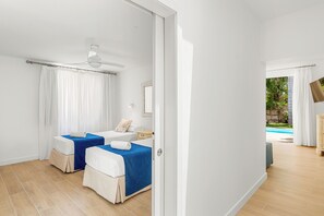 3 soverom, strykejern/-brett, reiseseng for barn og wi-fi (inkludert)