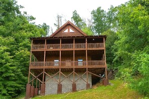 Exterior - Family-Friendly Cabin | Hot Tub, Views, Game Loft & FREE Tickets Daily! (Sevierville)