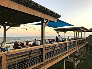 Outdoor dining - Direct Beachfront, Sun, Sand, & Good Times! (Surfside Beach)