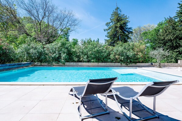Opvarmet pool