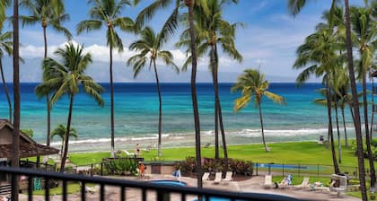 OCEAN and POOL View, remodeled 2 bdrm condo with A/C - PAPAKEA K406