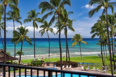 OCEAN and POOL View, remodeled 2 bdrm condo with A/C - PAPAKEA K406