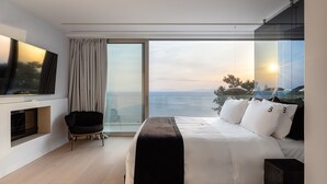 皇家别墅, 4 间卧室, 私人游泳池, 海景 | 4 多间卧室、高档床上用品、遮光窗帘、隔音