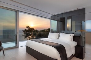 Vila real, 4 quartos, piscina particular, vista para o mar | Vista do quarto