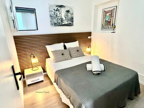 2 chambres, fer et planche à repasser, accès au Wi-Fi (inclus)