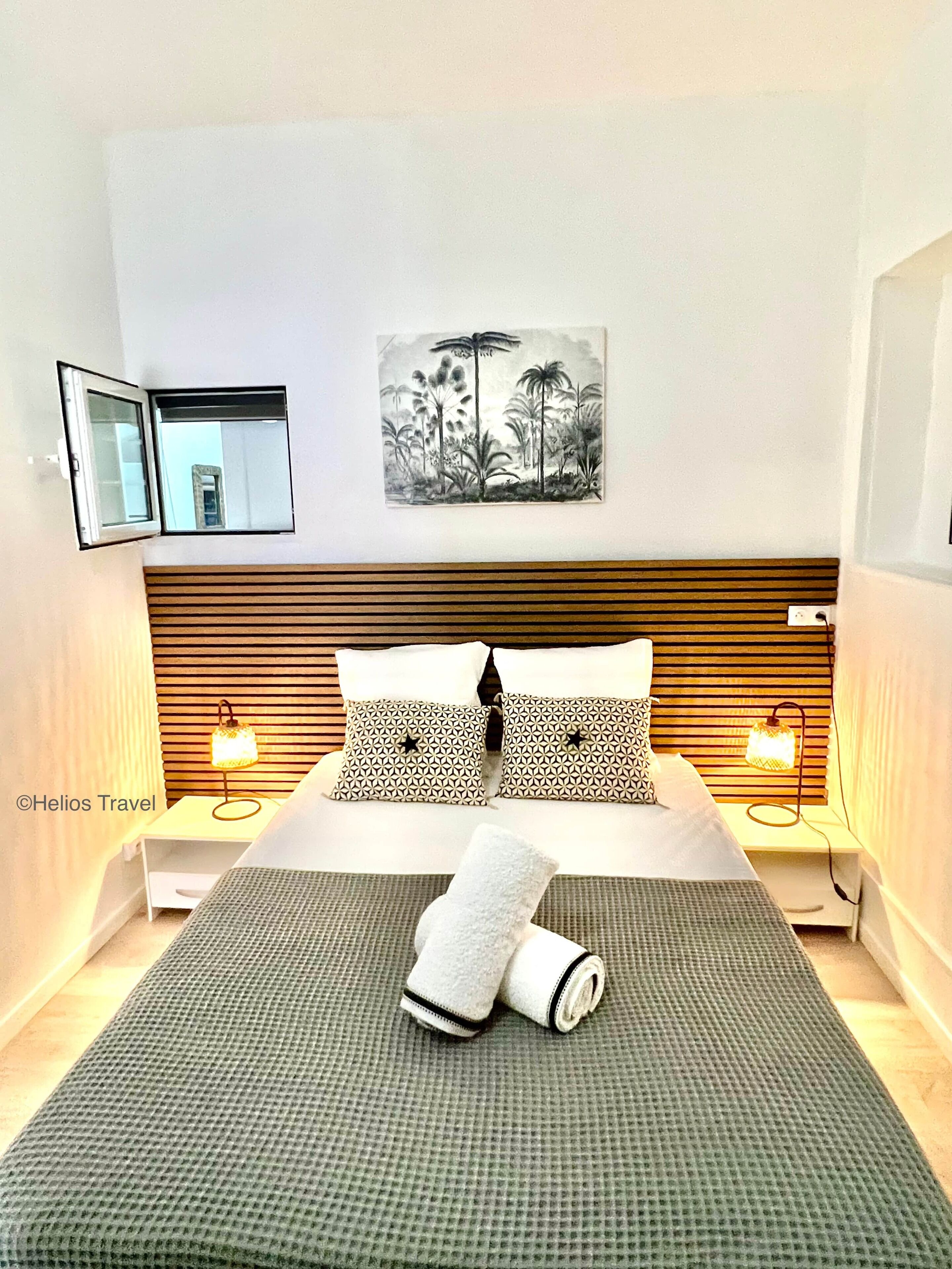 2 chambres, fer et planche à repasser, Wi-Fi, draps fournis