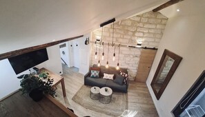 Living area - ♥️Studio Industriel♥️Centre-City/Wifi/Netflix (Montpellier)