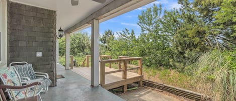 Cottage, 3 chambres | Balcon