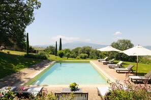 Pool - Unique view 3 bdr villa with pool & A/C in Pienza | Oriolo (Monticchiello)