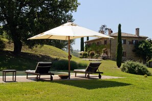 Property grounds - Amazing view 3 bdr villa with pool & A/C in Pienza | Leccino (Monticchiello)