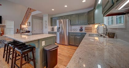 Creekfront Hayesville retreat w/ wrap-around porch and views!