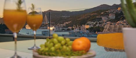 Opções para refeição ao ar livre