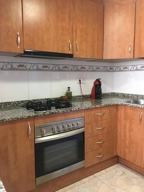 Fridge, microwave, oven, dishwasher - Very sunny apartment, mountain views and central in Sort (Sort)