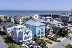 Duplex, 5 Bedrooms | Exterior - Tequila Mockingbird by Sea Scape Properties (Carolina Beach)