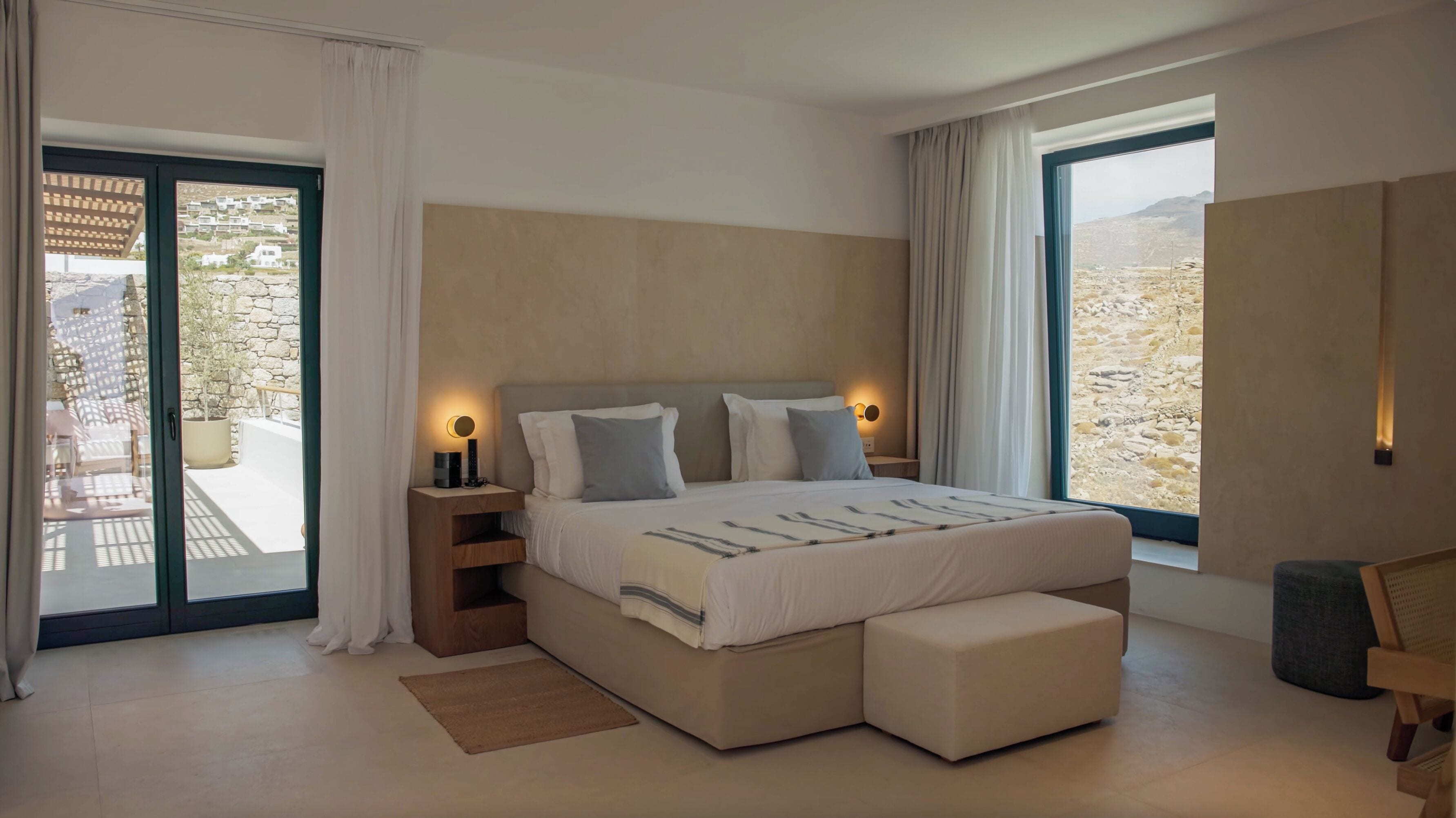 Terrace Suite | Egyptiske bomuldslagner, premium-sengetøj, Select Comfort-senge, minibar