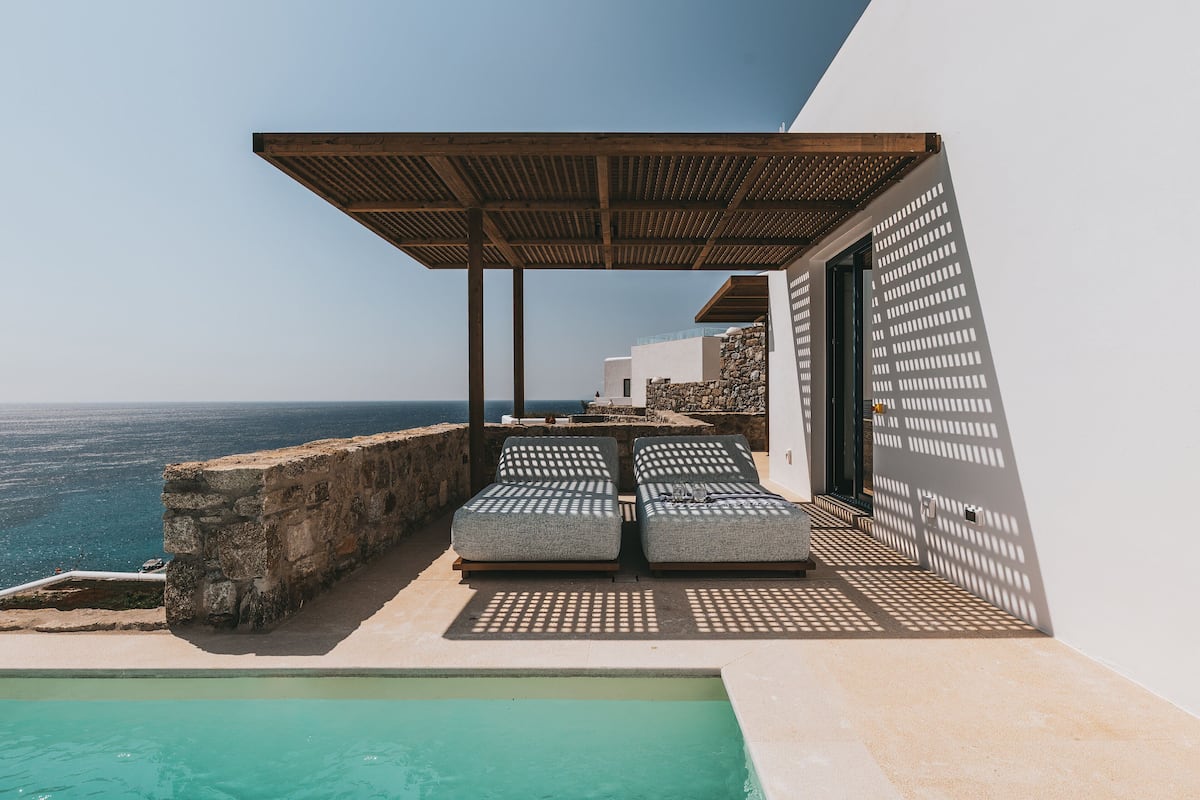 Deluxe Pool Suite, Partial SV | Vista dalla camera